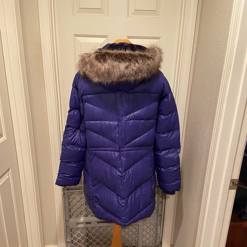 NWT Women's Columbia Peak to Park II Mid Jacket size 2X Blue Detachable Hood - Picture 10 of 15